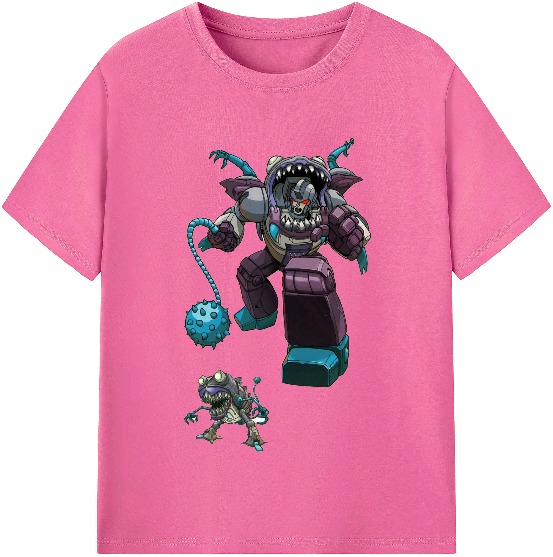 （画像用）  レディースカジュアルプリントTシャツ（綿100％）